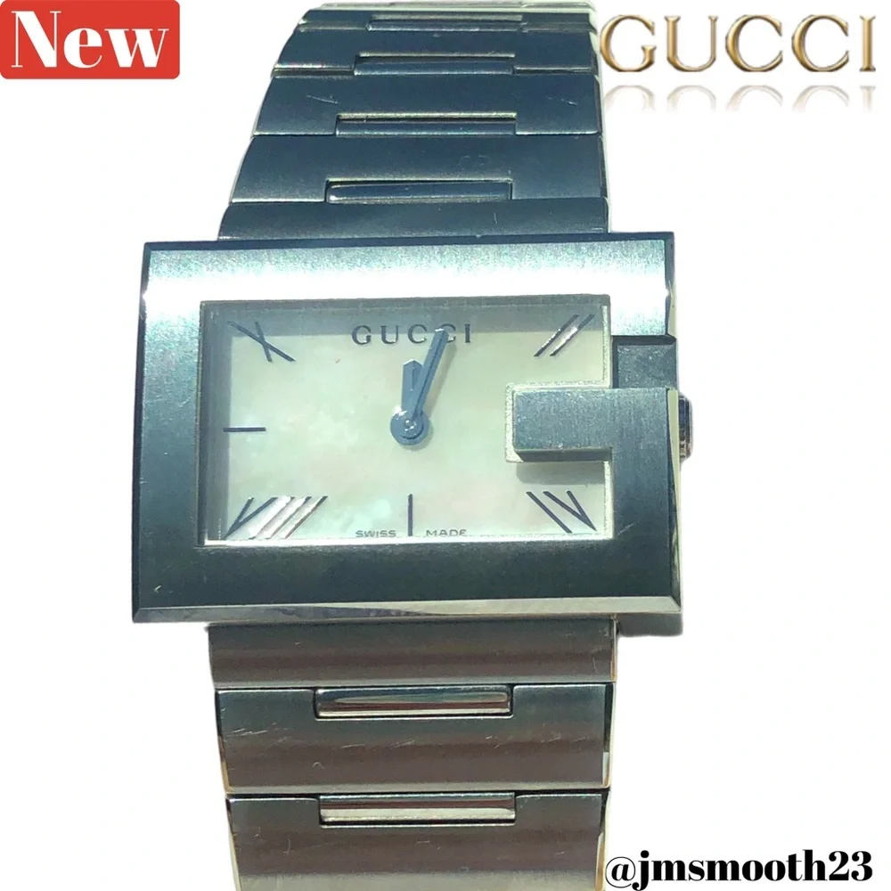 🆕 Gucci mother of pearl bracelet watch 7.19
